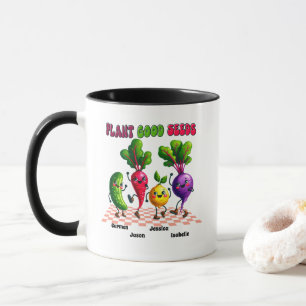Helle PFLANZE GUTE SAATEN Benutzerdefiniert 4 Kind Tasse