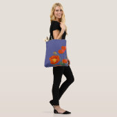 Helle Pflaumen Tasche (Am Model)
