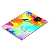 Helle Pflücke Ihren Namen benutzerdefinierten Mutt Notizblock (Linke Seite)