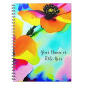 Helle Pflücke Ihren Namen benutzerdefinierten Mutt Notizblock (Vorderseite)