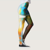 Helle Pfützen Leggings (Rechts)