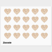 Helle Pine Wood Wedding Sticker (Blatt)