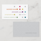 Helle Plätze für die Grußkarte Visitenkarte (Vorne/Hinten)