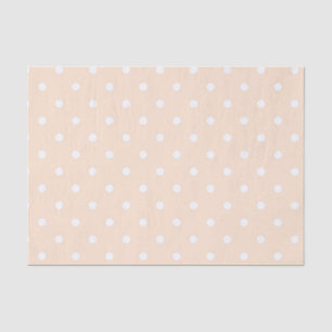 Helle Polka-Punkte Seidenpapier