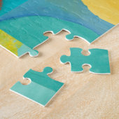 Helle Pop Art mit Kreise und Plätzen Puzzle (Seite)