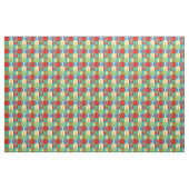 Helle Pop Art mit Kreise und Plätzen Stoff (Yard (91,4 cm))