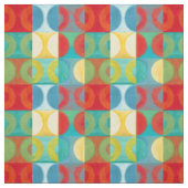 Helle Pop Art mit Kreise und Plätzen Stoff (Muster)