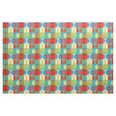 Helle Pop Art mit Kreise und Plätzen Stoff (Fat Quarter (45,7 x 55,9 cm))