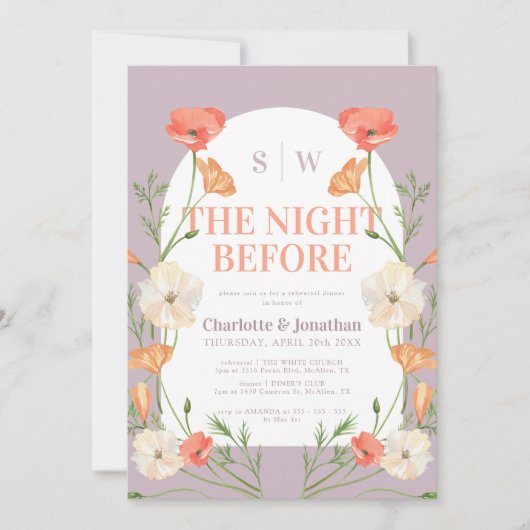 Helle Probe Einladung (Vorderseite)