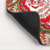 Helle Psychedelic Red Cats (von Louis Wain) Mousepad (Ecke)