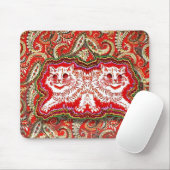 Helle Psychedelic Red Cats (von Louis Wain) Mousepad (Mit Mouse)
