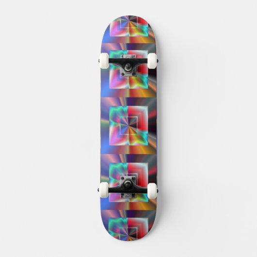 Helle Quadrate Skateboard (Vorderseite)