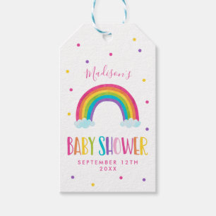 Helle Rainbow Baby Dusche Gefallen Geschenkanhänger