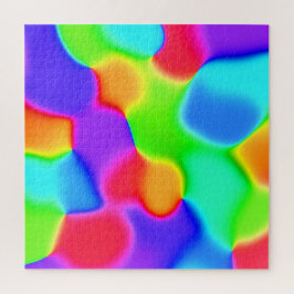 Helle Rainbow Blobs Jigsaw Puzzle