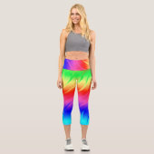 Helle Rainbow Capri Leggings (Vorderseite)