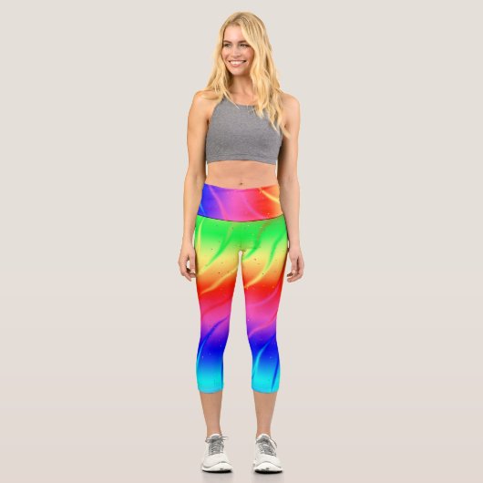 Helle Rainbow Capri Leggings (Vorderseite)
