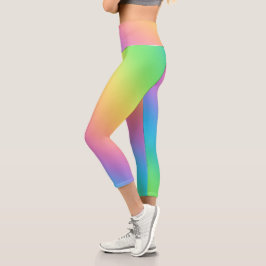 Helle Rainbow Capri Leggings
