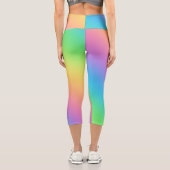 Helle Rainbow Capri Leggings (Rückseite)
