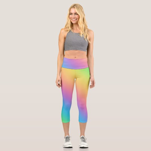 Helle Rainbow Capri Leggings (Vorderseite)