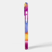 HELLE, RAINBOW-FARBENE VALENTINHERZEN Case-Mate iPhone HÜLLE (Rückseite / Links)