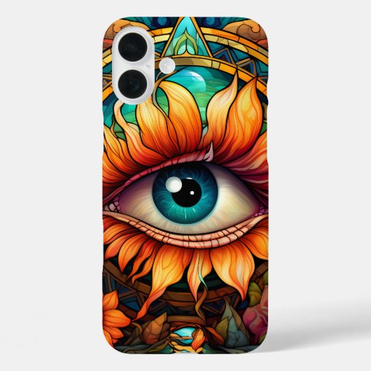 HELLE RAINBOW FARBIERTE SINGLE AUGE Case-Mate iPhone HÜLLE (Rückseite)