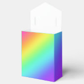Helle Rainbow Gradient Favor Box Geschenkschachtel (Geöffnet)