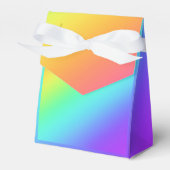 Helle Rainbow Gradient Favor Box Geschenkschachtel (Vorderseite)