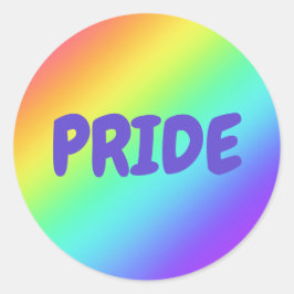 Helle Rainbow Gradient PRIDE Stickers