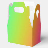 Helle Rainbow Gradient Wedding Geschenkschachtel (Geöffnet)