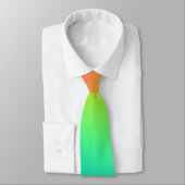 Helle Rainbow Gradient Wedding Necktie Krawatte (Gebunden)