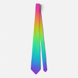 Helle Rainbow Gradient Wedding Necktie Krawatte