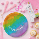 Helle Rainbow Happy Birthday Teller (Party)