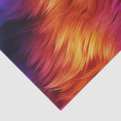 Helle Rainbow-Imitate-Monster-Pelzstruktur Seidenpapier (Detail)
