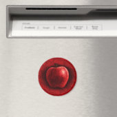 Helle Red Apple Magnet (In Situ (Geschirrspüler))