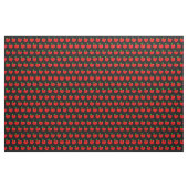 Helle Red Apple Polka Dots Stoff (Yard (91,4 cm))