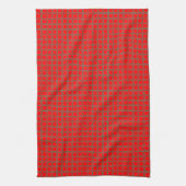 Helle Red Pattern Trendy Geschirrtuch (Vertikal)