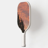 Helle Red Sunset Foto Pickleball Paddle (Links)