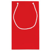 Helle Red Valentine's Day Geschenktasche Kleine Geschenktüte (Rückseite)