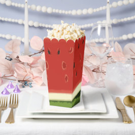 Helle Red Watercolor Watermelon Popcorn Gefallen B Geschenkschachtel