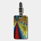 Helle Reflexion Gepäckanhänger (Vorderseite vertikal)