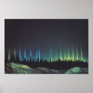 helle Reflexionen in Alaska Poster
