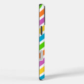 Helle Regenbogen-Chevron-Monogramm Case-Mate iPhone Hülle (Rückseite / Rechts)