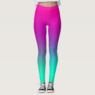 Helle Regenbogen Child Star Twilight farbig Leggings