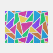 Helle Regenbogenfarben Mosaik Fußmatte (Vorderseite)