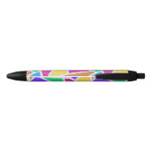 Helle Regenbogenfarben Mosaik Kugelschreiber (Rückseite)