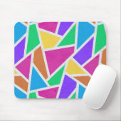 Helle Regenbogenfarben Mosaik Mousepad (Mit Mouse)