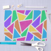 Helle Regenbogenfarben Mosaik Seidenpapier (Handwerk)