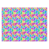 Helle Regenbogenfarben Mosaik Tischdecke (Vorderseite (Horizontal))