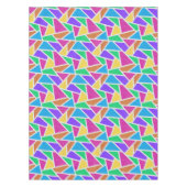Helle Regenbogenfarben Mosaik Tischdecke (Vorderseite)