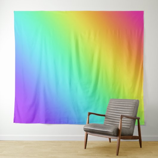Helle Regenbogenfarben Tapestry Wandteppich (Beispiel (Horizontal))
